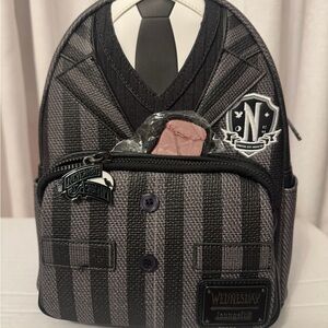 Loungefly  Wednesday Nevermire Academy back pack
